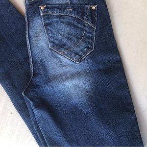 Karen MILLEN skinny Jeans size 6. Dark Blue